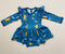 Catching Winter Wishes Long Sleeve Twirl bodysuit