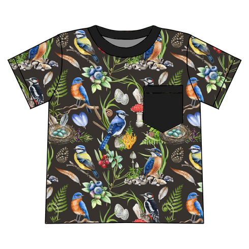 Forest Fledglings Pocket Tee