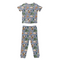 Farm Short sleeve top/pant set