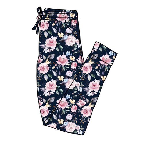 Kinsley Women's Pajama Pants(Ankle Cuff)