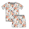 Botanic Dream Short sleeve top/Shorts set