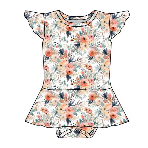 Botanic Dream Twirl bodysuit