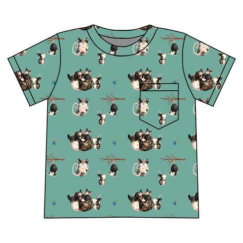 Opossum Fam Pocket Tee