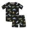Military Short sleeve top/Shorts set