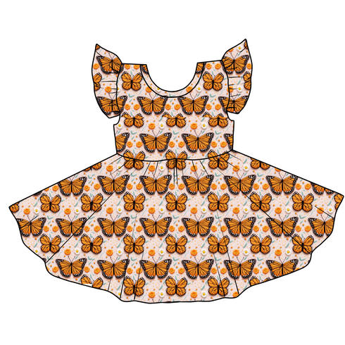 Monarch Meadows Twirl Dress with pockets
