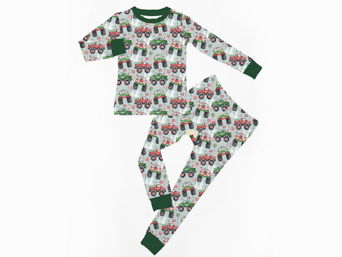 Holly Hauler Long sleeve top/pant Pajama set