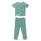 Berry Bandit Short sleeve top/pant set