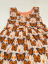 Cross Back Monarch Meadows Wide Leg Romper with pockets