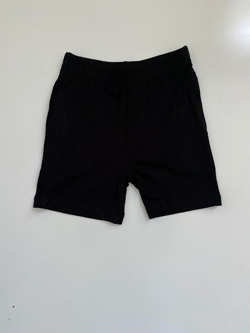 Black Pocket Shorts