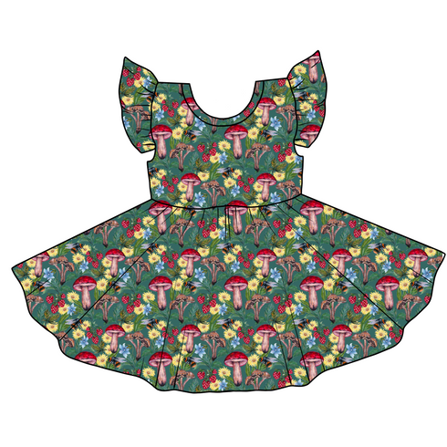 Nature Trail Twirl Dress with pockets