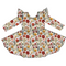 Autumn Fields Long Sleeve Twirl Dress with pockets